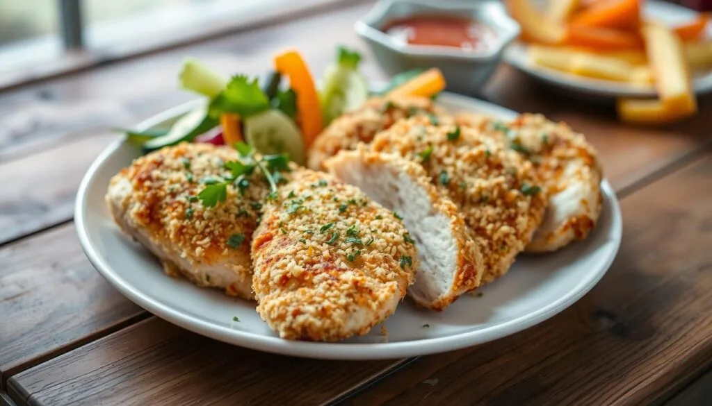 parmesan crusted chicken air fryer parmesan crusted chicken air fryer